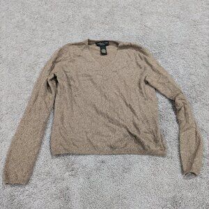 Cashmere Sweater Brown Light Brown‎